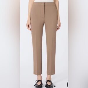 MaxMara Viscose Jersey Tan Trousers size 12